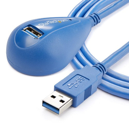 StarTech.com 5 ft Desktop SuperSpeed USB 3.0 Extension Cable - A to A M/F