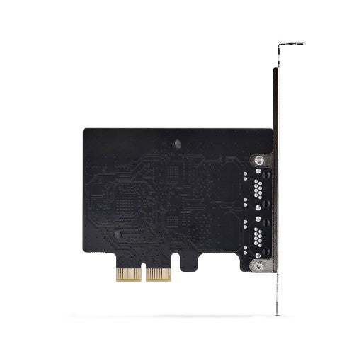 StarTech.com 2-Port 5G Gigabit PCIe Network Adapter Card, 5G/2.5G/1G/100M/10M PCI Express LAN Card, Realtek RTL8126, Windows and Linux, TAA Compliant