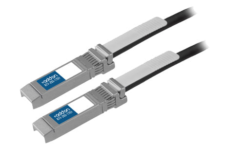 AddOn Networks 10GBASE-CU, SFP+, 5m fibre optic cable SFP+ Black