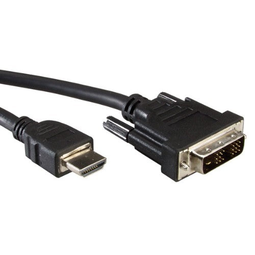 VALUE Monitor Cable, DVI (18+1) - HDMI, M/M 1 m