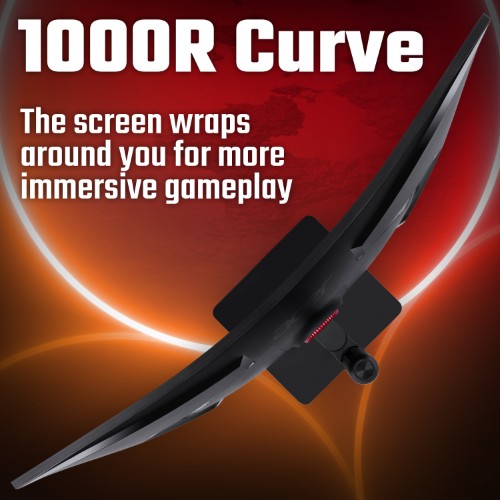 Acer Nitro XV5 Nitro XV345CURX0 - 34" UltraWide Quad HD (3440x1440), Curved 1000R, 200Hz, 0.5ms, HDR10, AMD FreeSync Gaming Monitor