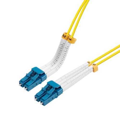 Lanview LVO231407-FLEX InfiniBand/fibre optic cable 2 m LC Yellow