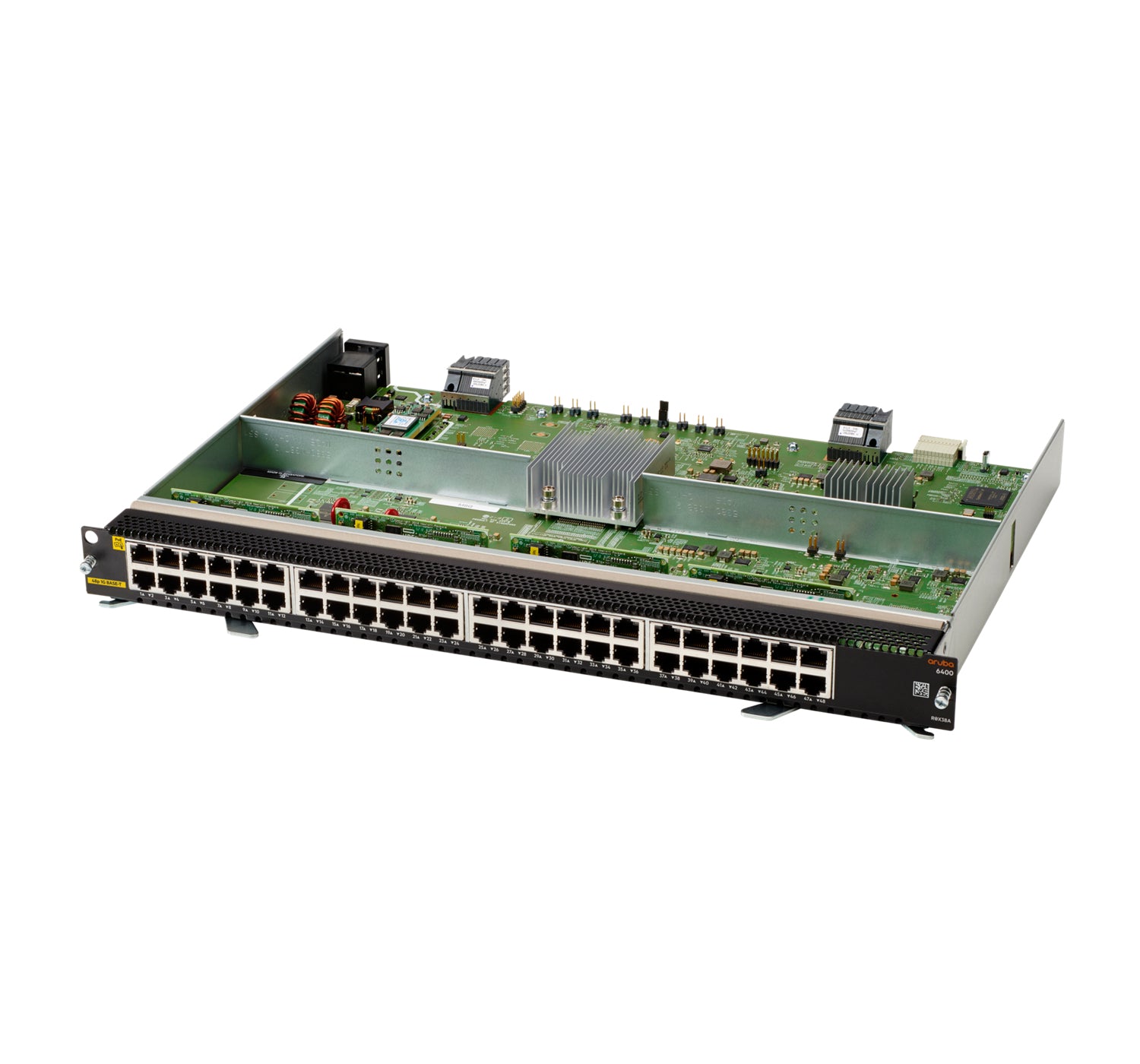 HPE Aruba Networking Aruba 6400 48-port 1GbE Class 4 PoE v2 network switch module Gigabit Ethernet