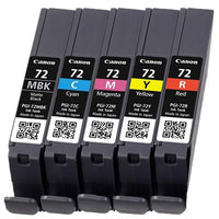 Canon 6403B007/PGI-72 Ink cartridge multi pack PBK,GY,PM,PC,CO 5x14ml Pack=5 for Canon Pixma Pro 10