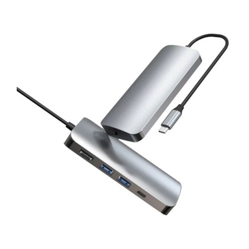 PREVO 501R notebook dock/port replicator Wired USB 3.2 Gen 1 (3.1 Gen 1) Type-C Silver