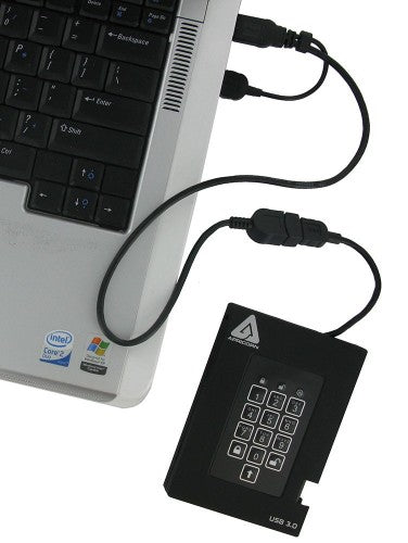 Apricorn Aegis Padlock Fortress 256 GB Black