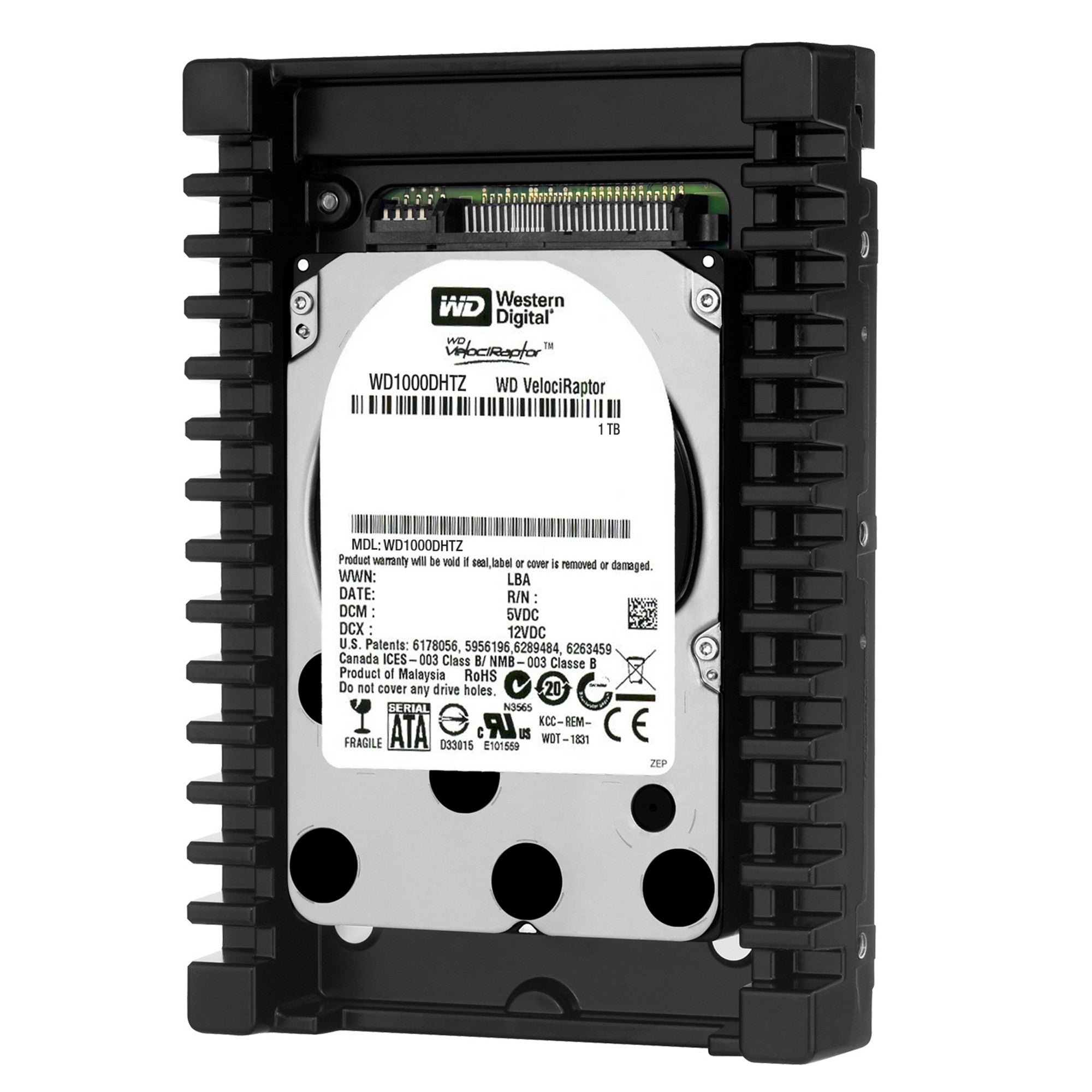 Western Digital VelociRaptor 1TB internal hard drive 10000 RPM 64 MB 3.5" Serial ATA III