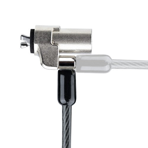 StarTech.com Laptop Cable Lock Compatible With Noble Wedge®; 6Ft (2m), Anti-Theft Keyed Lock, Security Cable for Dell XPS/Latitude/2-in-1 Notebooks, Cut-Resistant, Steel Cable Lock For Laptop