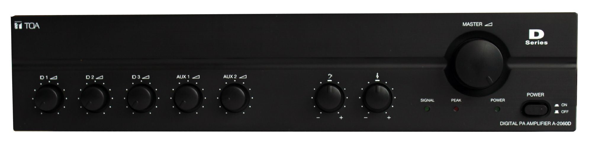 TOA A-2240DD audio amplifier 1.0 channels Performance/stage Black