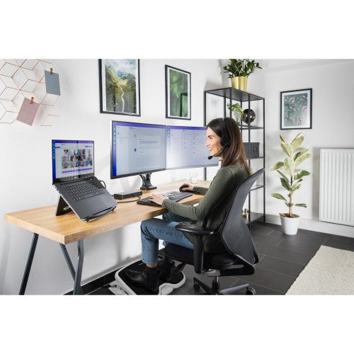 Kensington SmartFit One-Touch Height-Adjustable Dual Monitor Arm