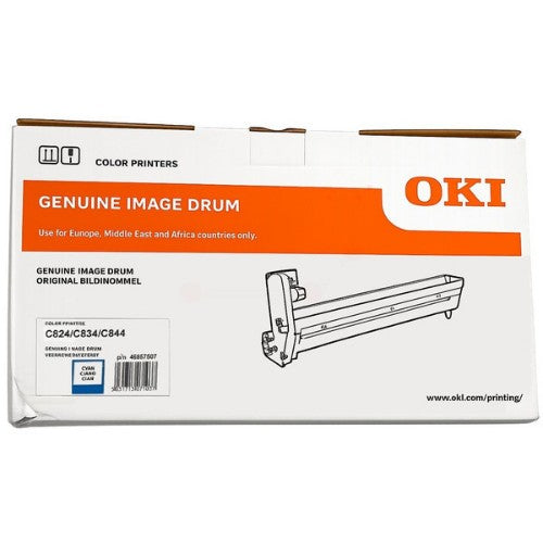 OKI 46857507 Drum kit cyan, 30K pages for OKI C 824/834