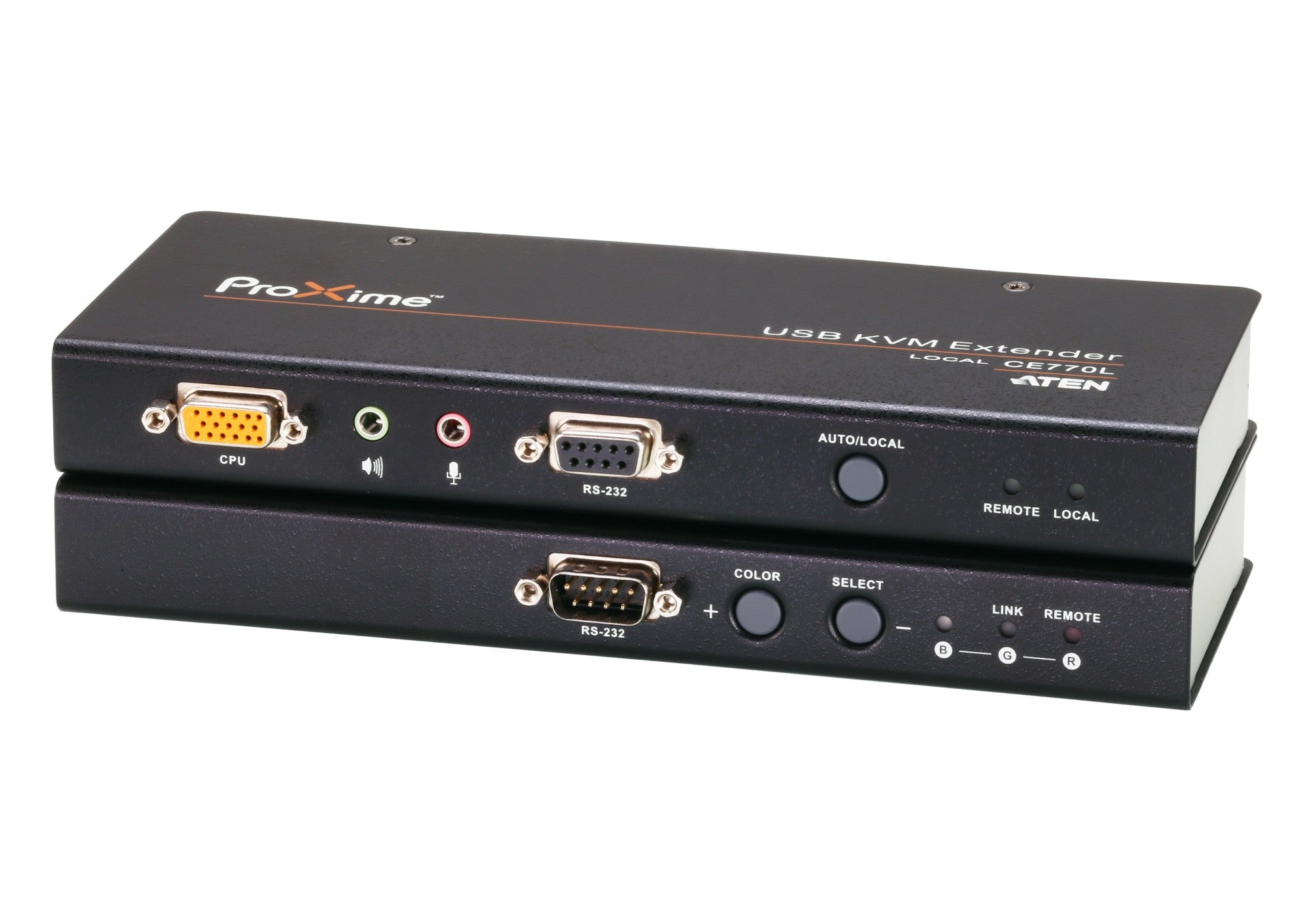 ATEN CE770 KVM extender Transmitter & receiver