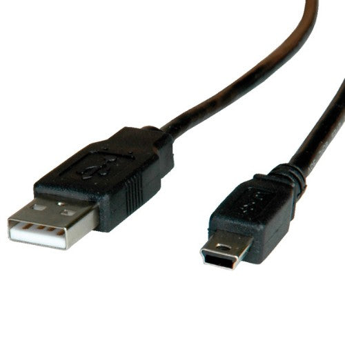 ROLINE USB 2.0 Cable, A - 5-Pin Mini, M/M 3.0 m