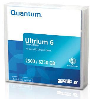 Quantum Ultrium 6 Blank data tape 2500 GB LTO 1.27 cm