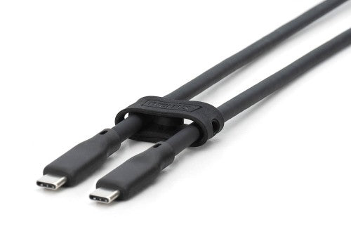 Digitus USB silicone cable, USB 10Gbps, 1m, black