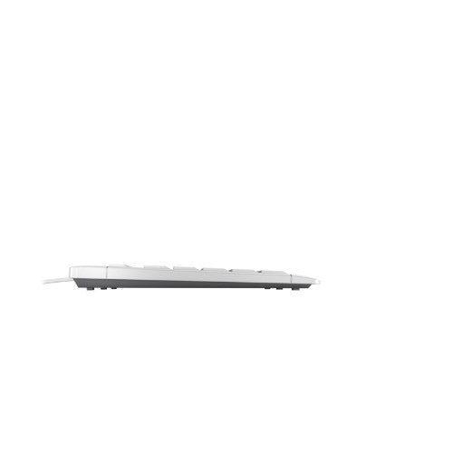 CHERRY STREAM TKL keyboard Universal USB QWERTY English White