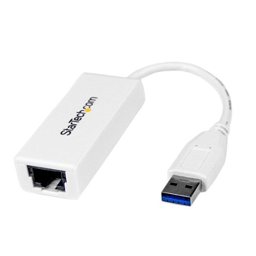 StarTech.com USB 3.0 to Gigabit Ethernet Network Adapter, 10/100/1000 Mbps, USB to RJ45, USB 3.0 to LAN Adapter, USB 3.0 Ethernet Adapter (GbE), TAA Complaint