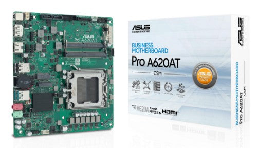 ASUS Pro A620AT-CSM AMD A620A Socket AM5 Thin Mini ITX