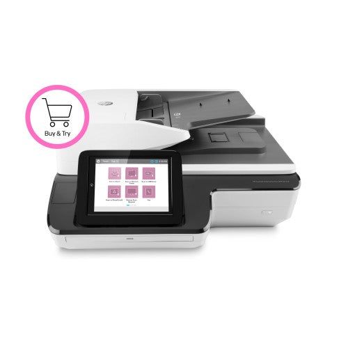 HP Scanjet Enterprise Flow N9120 fn2 Flatbed & ADF scanner 600 x 600 DPI A3 Black, White