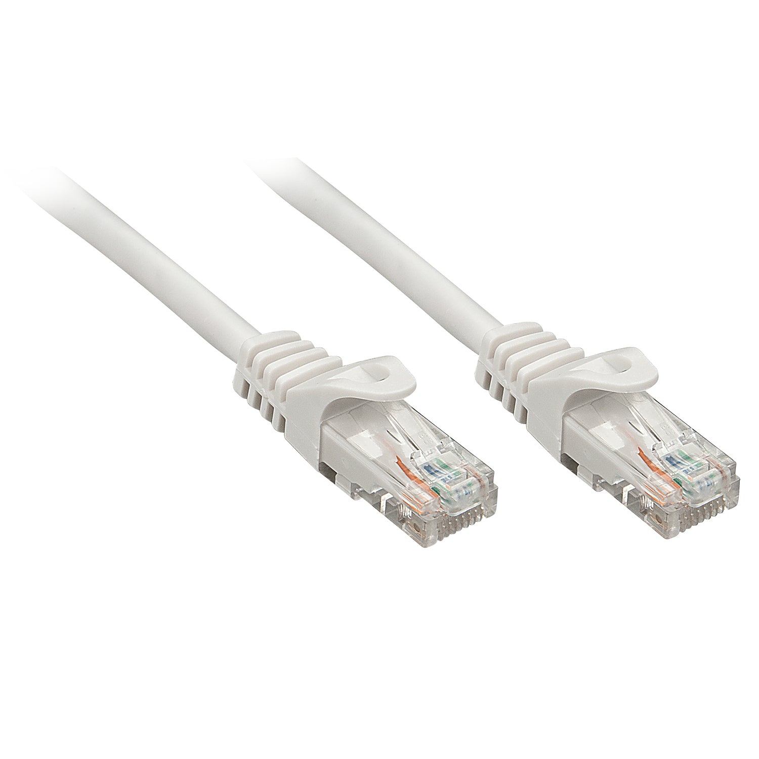 Lindy RJ-45/RJ-45 Cat6 10m networking cable Grey U/UTP (UTP)