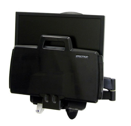 Ergotron 200 Series Combo Arm 61 cm (24") Black Wall