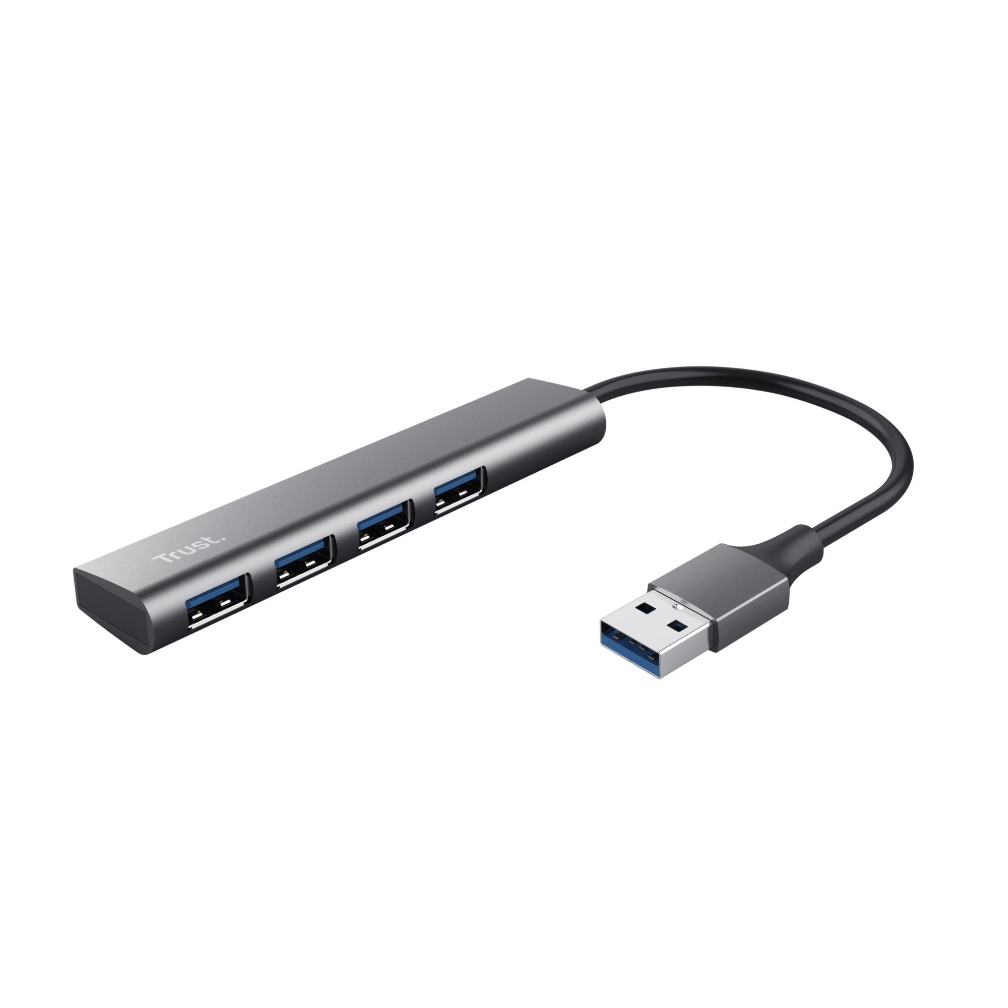 Trust Halyx USB 3.2 Gen 1 (3.1 Gen 1) Type-A 5 Mbit/s Black, Grey