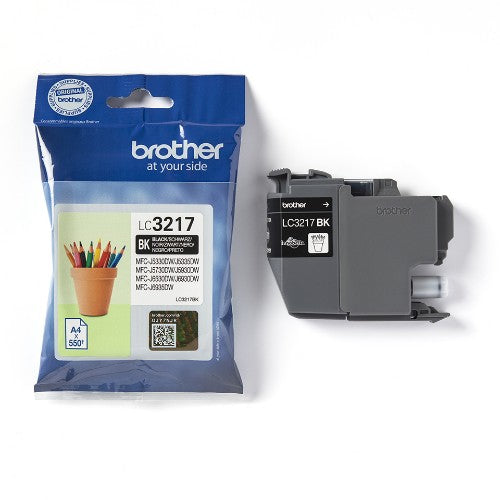 Brother LC-3217BK Ink cartridge black, 550 pages ISO/IEC 24711 15ml for Brother MFC-J 5330
