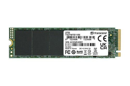 Transcend PCIe SSD 115S 1 TB M.2 PCI Express 3.0 NVMe 3D NAND