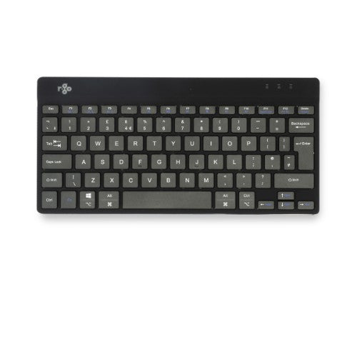 R-Go Tools Ergonomic keyboard R-Go Compact Break, compact keyboard with break software, QWERTY (UK), Bluetooth, black