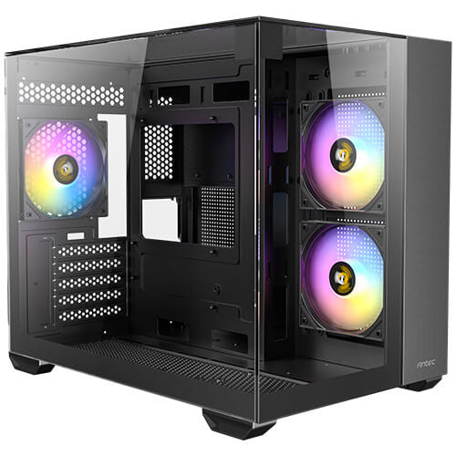 Antec CX600M Trio ARGB Mini Tower Black, Transparent
