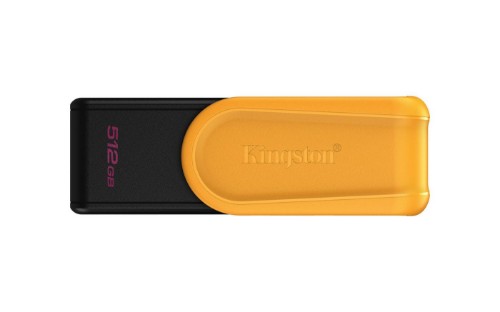Kingston Technology DataTraveler 512GB Portable USB 3.2 Gen 1 Exodia S (Black/Yellow)