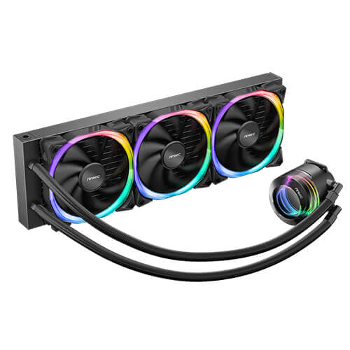 Antec VORTEX 360 ARGB Processor All-in-one liquid cooler Black