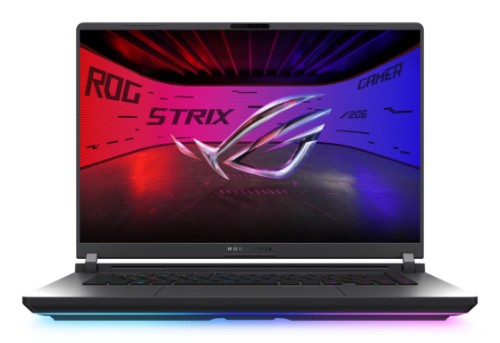 ASUS ROG Strix G16 G615LW-S5007W laptop Intel Core Ultra 9 275HX 40.6 cm (16") WQXGA 32 GB DDR5-SDRAM 1 TB SSD NVIDIA GeForce RTX 5080 Wi-Fi 7 (802.11be) Windows 11 Home Black, Grey