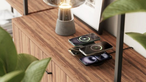 OtterBox Zens Quattro Wireless Charger Pro 4, Black