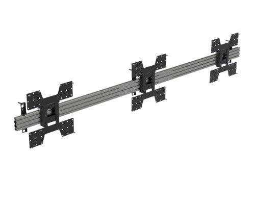 Ergonomic Solutions SpacePole Digital Signage Menu board mount, with tilt, for 3 screens (landscape) up to 55" (max VESA 400)