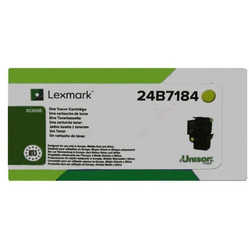 Lexmark 24B7184 Toner-kit yellow, 6K pages ISO/IEC 19752 for Lexmark XC 2240