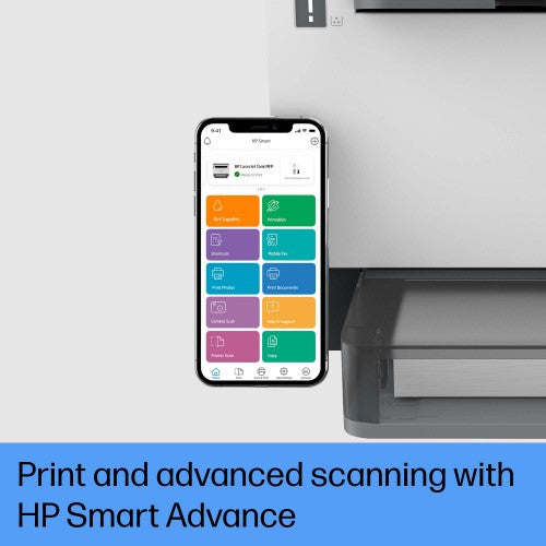 HP LaserJet Tank 1604w Wireless Multifunction Black and white Printer, Copier, Scanner