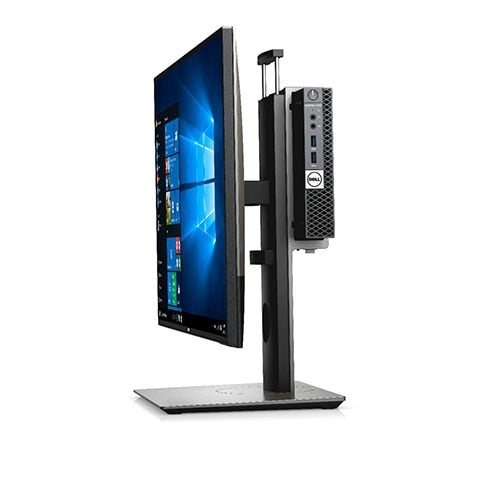 DELL MFS18 68.6 cm (27") Desk Black, Silver