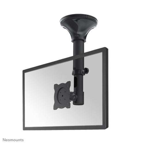Neomounts FPMA-C025BLACK Monitor/TV mount ceiling 10-30" - h 37-47 cm - tiltable