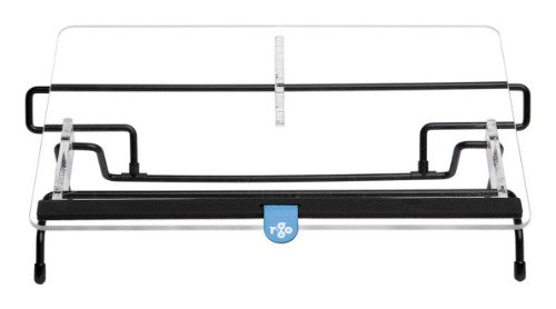 R-Go Tools Document holder R-Go Flex Read, ergonomic, with soft foam wrist rest, transparent acrylic