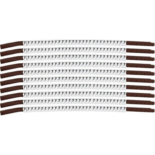 Brady SCN-15-7 cable marker Black, White Nylon 300 pc(s)