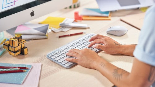 Logitech MX Keys Mini Minimalist Wireless Illuminated Keyboard