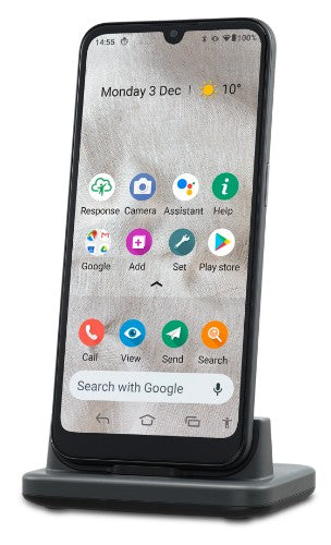 Doro 8100 15.5 cm (6.1") Single SIM Android 11 Go Edition 4G USB Type-C 2 GB 32 GB 3000 mAh Grey