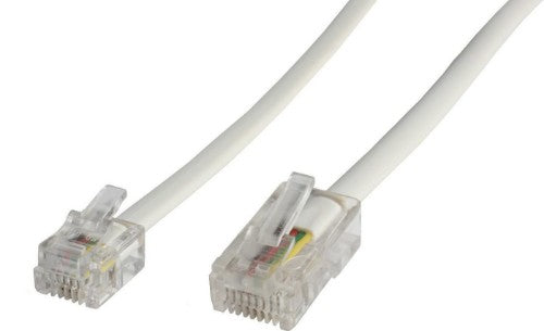 Microconnect MPK456 telephone cable 6 m White