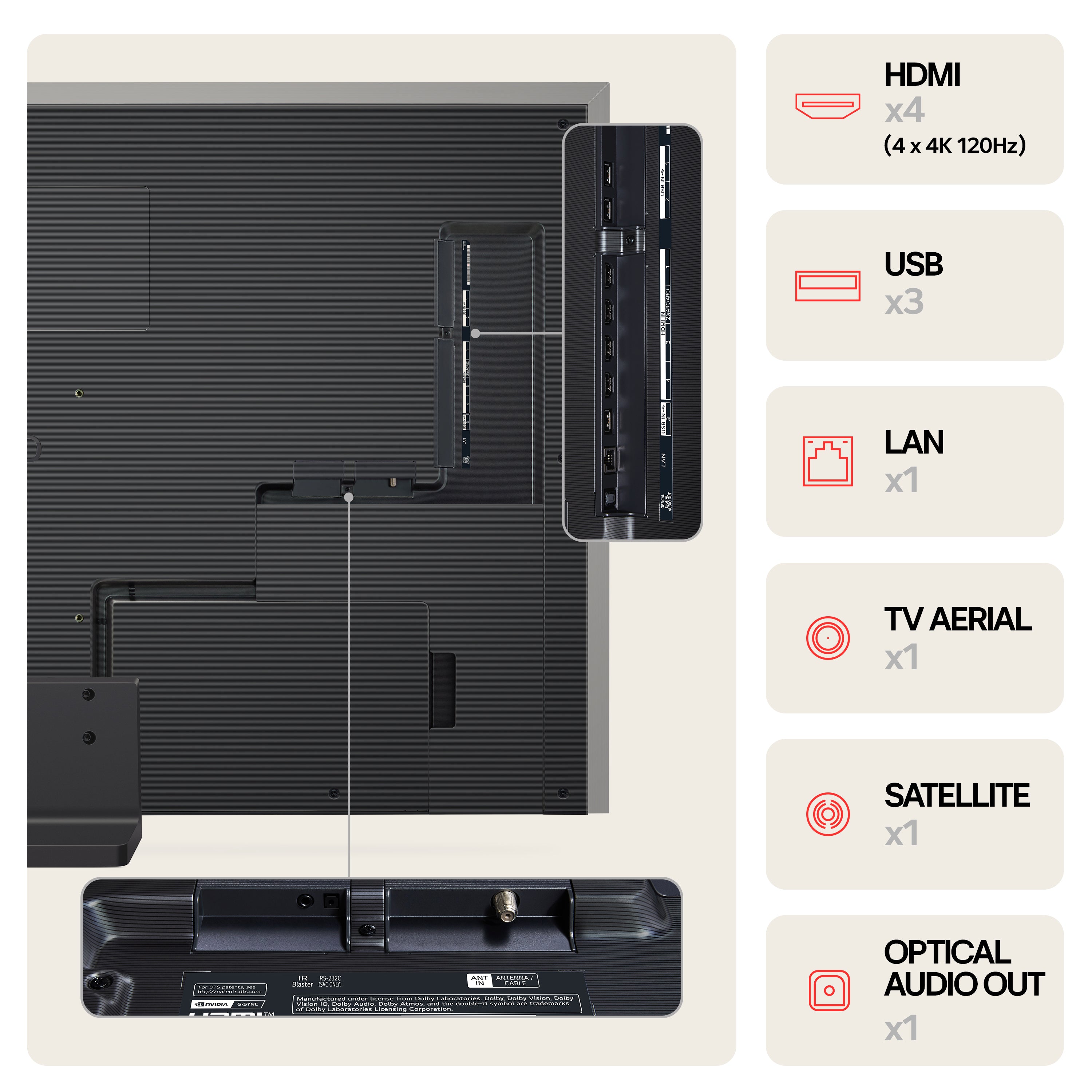 LG OLED77G45LW.AEK TV 195.6 cm (77") 4K Ultra HD Smart TV Wi-Fi | OLED77G45LW.AEK