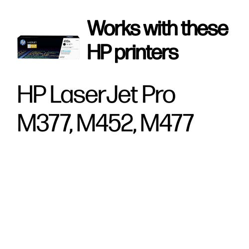 HP CF410A/410A Toner cartridge black, 2.3K pages ISO/IEC 19798 for HP Pro M 452