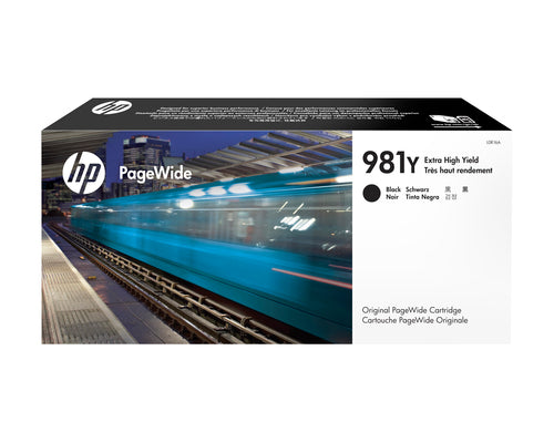 HP L0R16A/981Y Ink cartridge black, 20K pages ISO/IEC 19798 345ml for HP PageWide E 58650/556