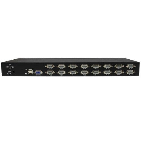 StarTech.com 16 Port 1U Rackmount USB KVM Switch with OSD