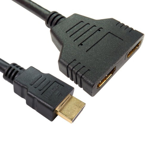 Cables Direct CDLHD-000A HDMI cable 0.35 m HDMI Type A (Standard) 2 x HDMI Type A (Standard) Black