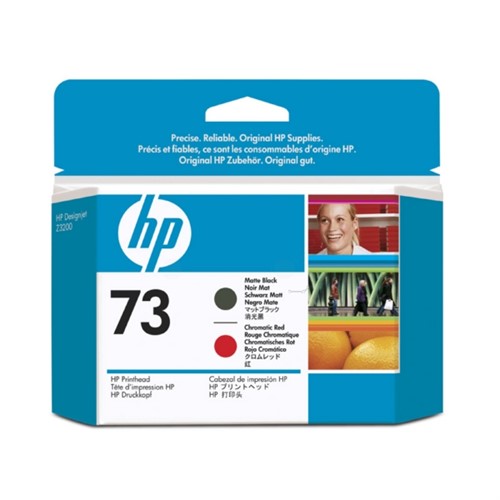 HP CD949A/73 Printhead black matt +chrom. red 130ml for HP DesignJet Z 3200